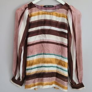 Zara Striped Blouse